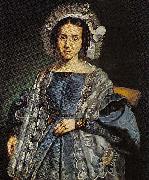 Antoine Plamondon Portrait of Madame Joseph Laurin oil painting on canvas